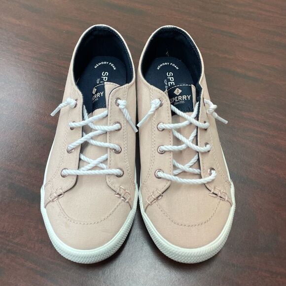 Sperry Memory Foam Slip On Blush Shoes Size 6.5 Women's - Picture 2 of 6